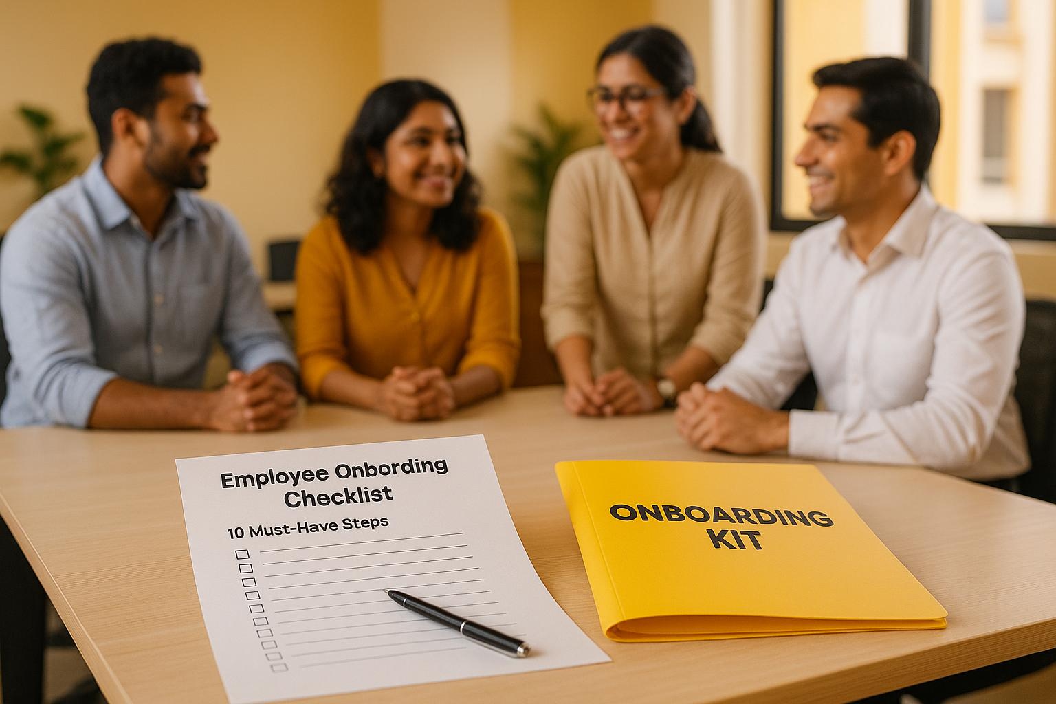 Employee Onboarding Checklist: 10 Must-Have Steps